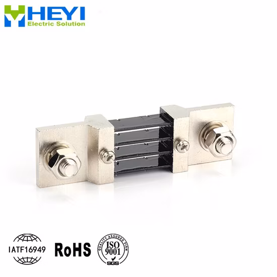 150-600A 75mv FL-2 Manganina Cobre DC Shunt para Amperímetro Analógico